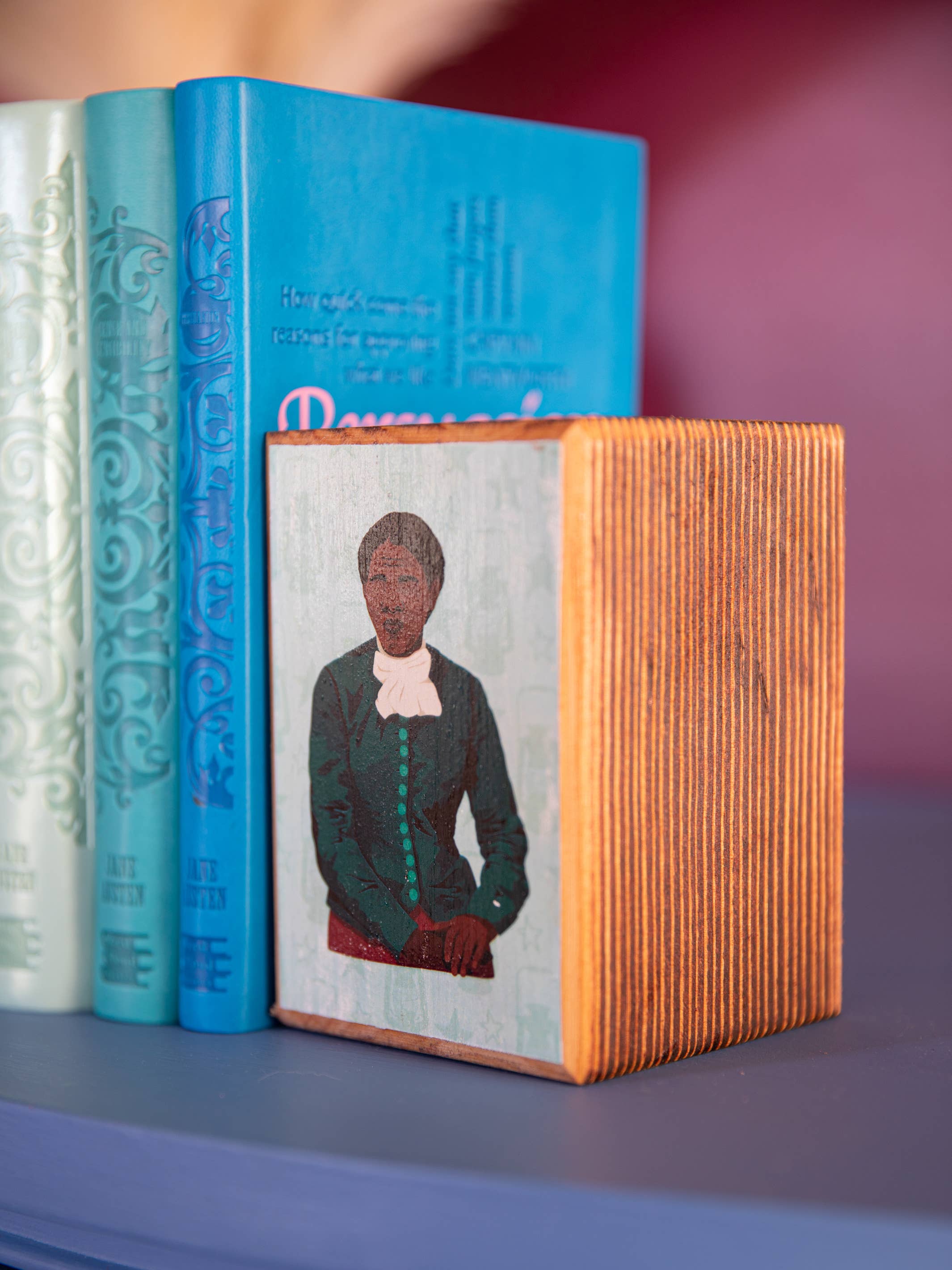 Harriet Tubman Quote Bookend Set National Women's History Museum