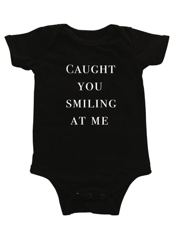 Caught You Smiling at Me Onesie