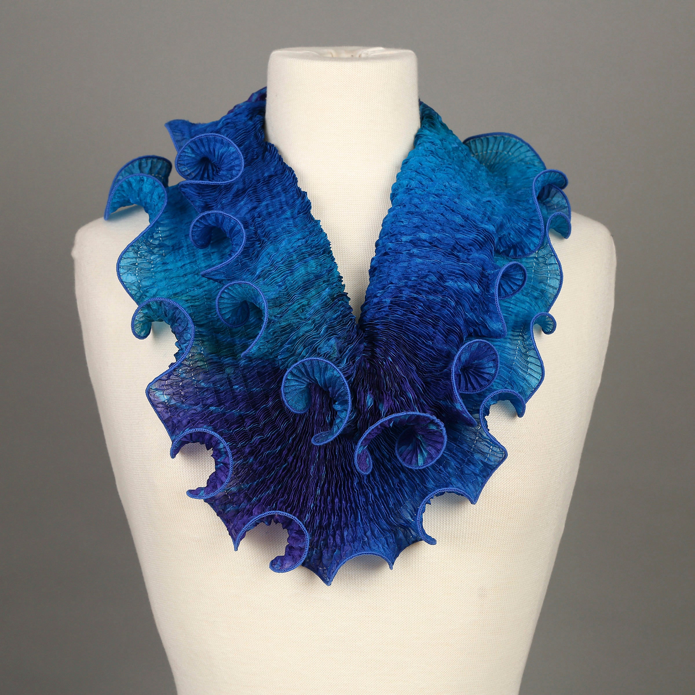 Blue Infinity Silk Scarf – National Women's History Museum