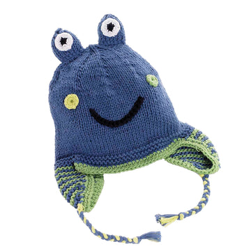 Blue Frog Hat
