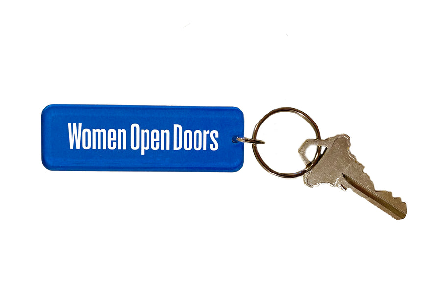 Women Open Doors Acrylic Keychain
