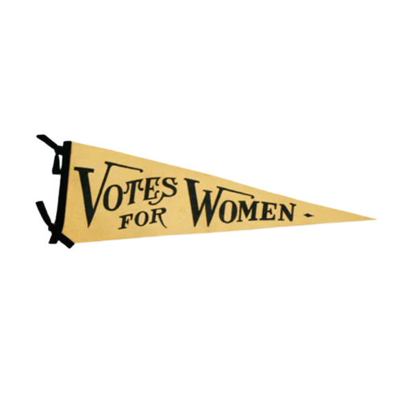 Votes for Women Pennant